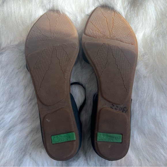 El Naturalista Black Comfort Leather Strap Sandals Sustainable - Picture 8 of 8